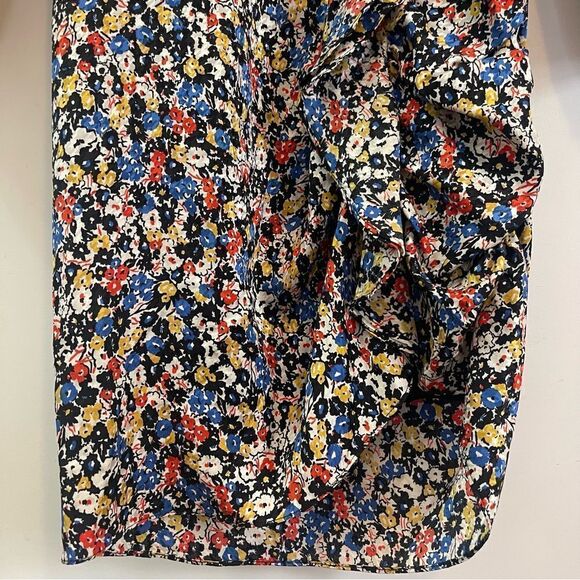 Veronica Beard Minna Silk Floral Dress in Size 4 - Picture 6 of 11